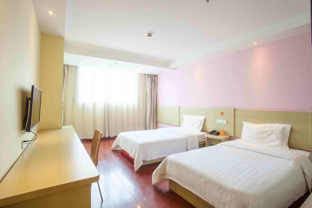 7Days Inn Guangzhou Tianhe Tangxia Junjing Huayuan Zimmer foto
